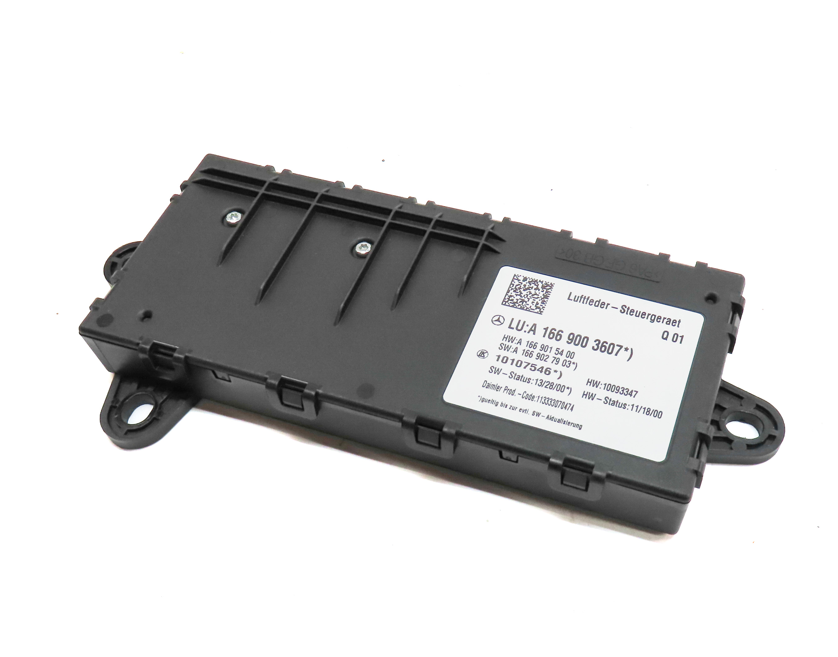 2014 MERCEDES GL450 (X166) AIRMATIC AIR SUSPENSION ADJUSTMENT CONTROL MODULE — exact item pictured